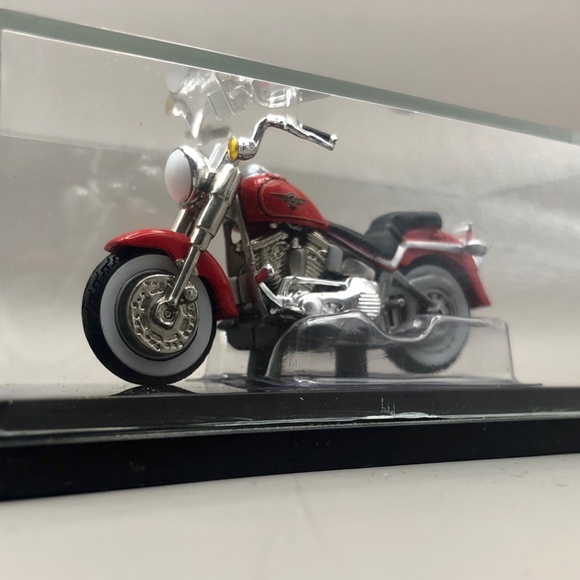 Harley-Davidson Vintage 90's Pins & Mattel Collectible Fatboy Motorcycle Bundle - Picture 10 of 10